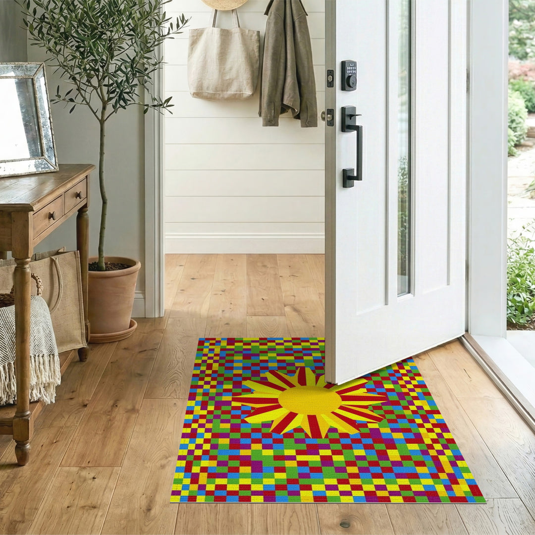 Vibrant Sun Multi-Color Kids Area Rug