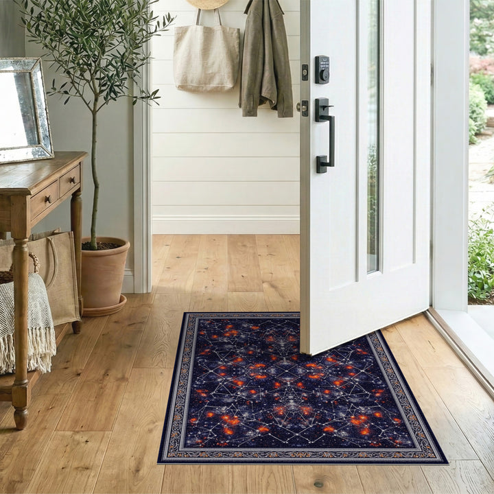 ODIKA Midnight Constellation Area Rug