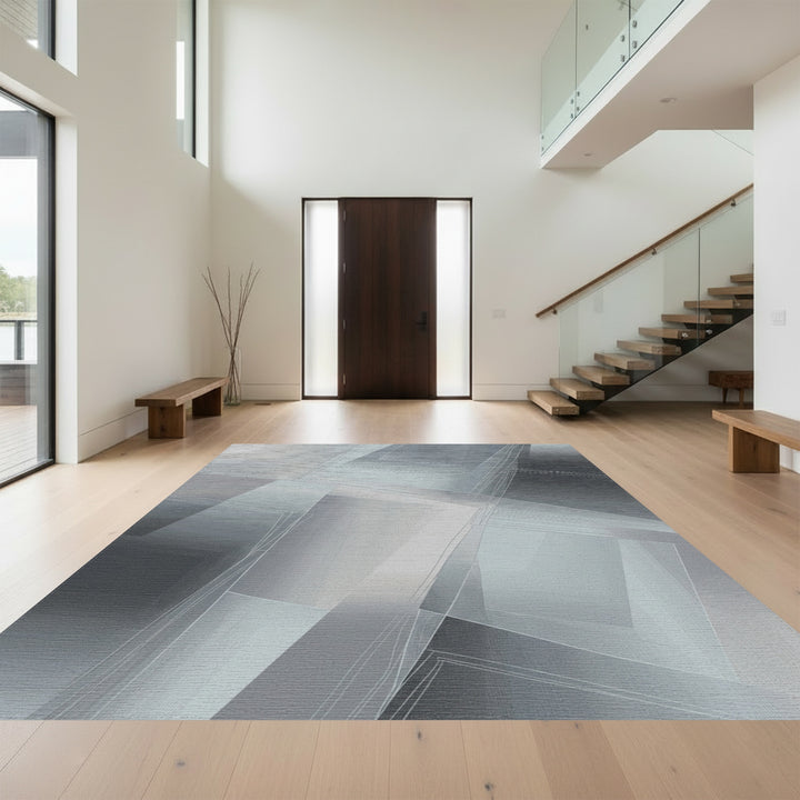 Geometric Shattered Shards Rug