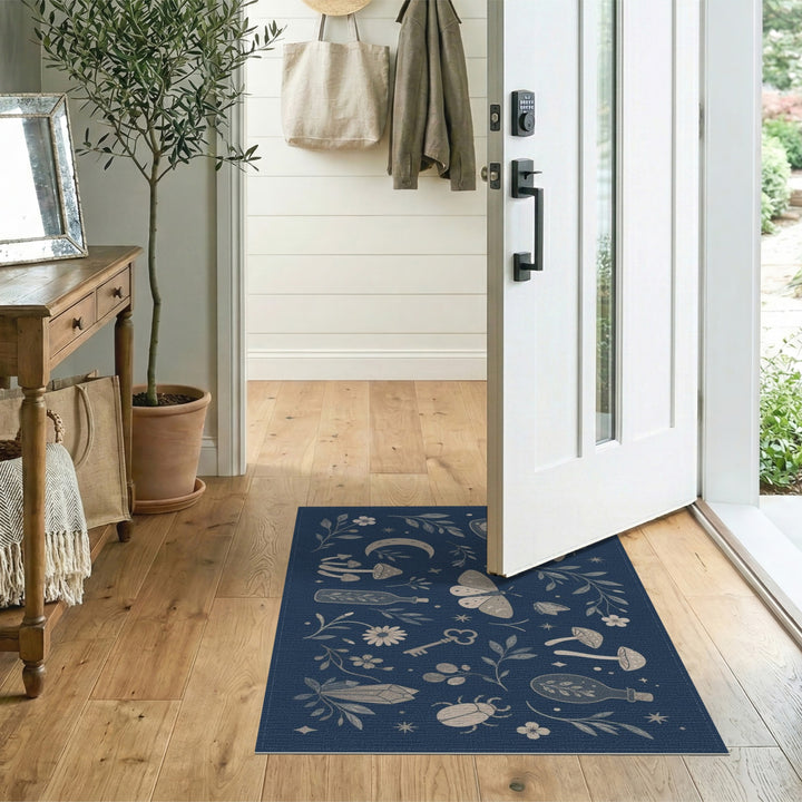 Mystic Moth Boho Area Rug