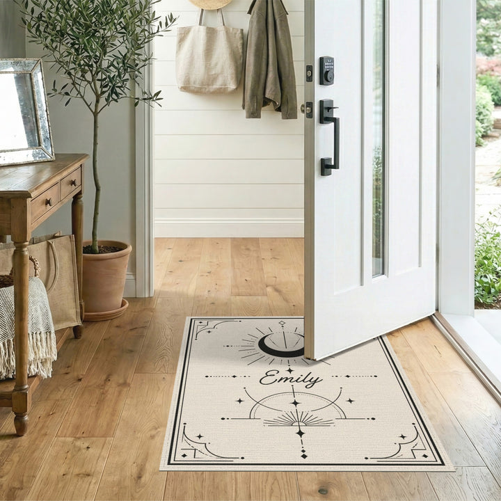 Emily Celestial Moon Area Rug