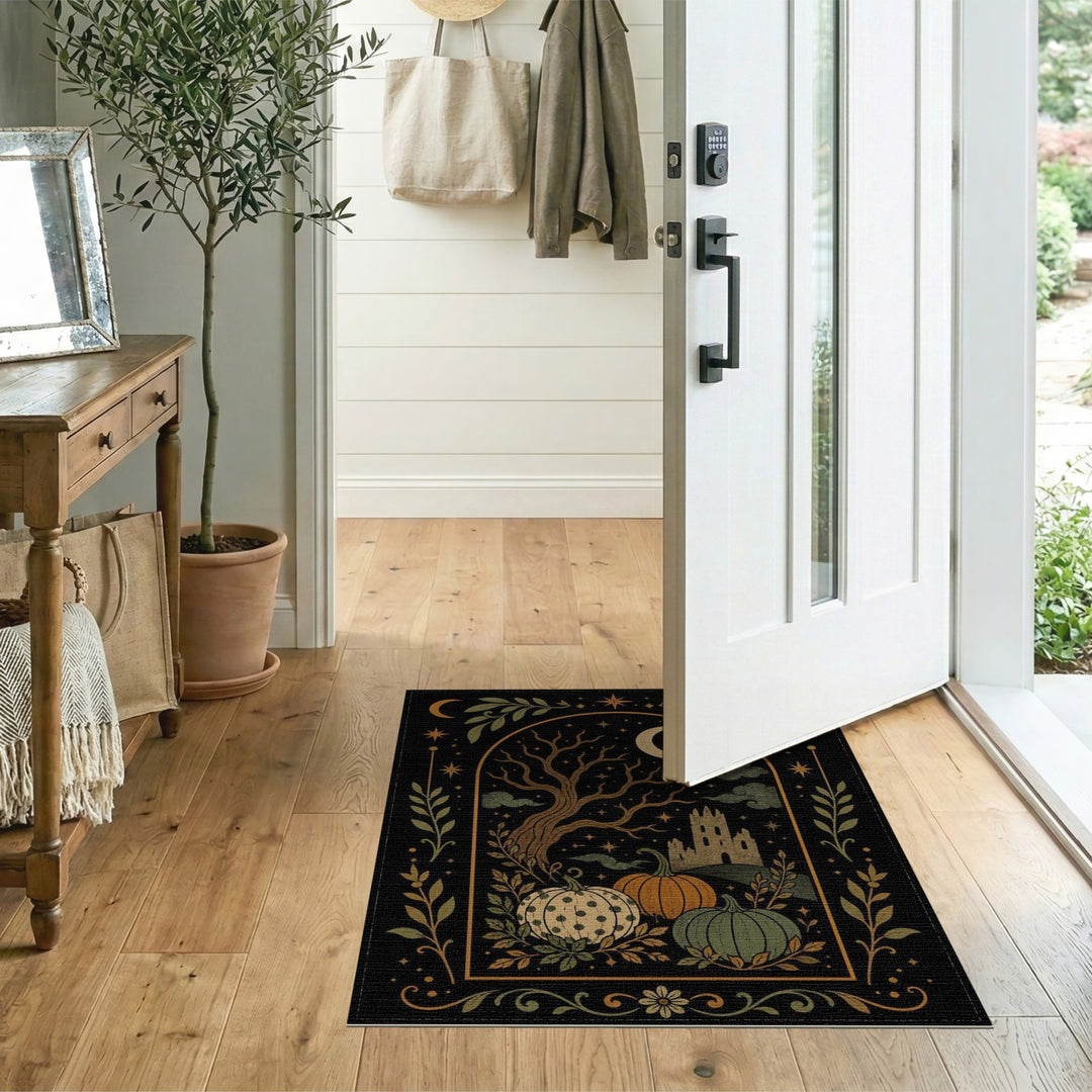 Enchanted Pumpkin Castle Area Rug