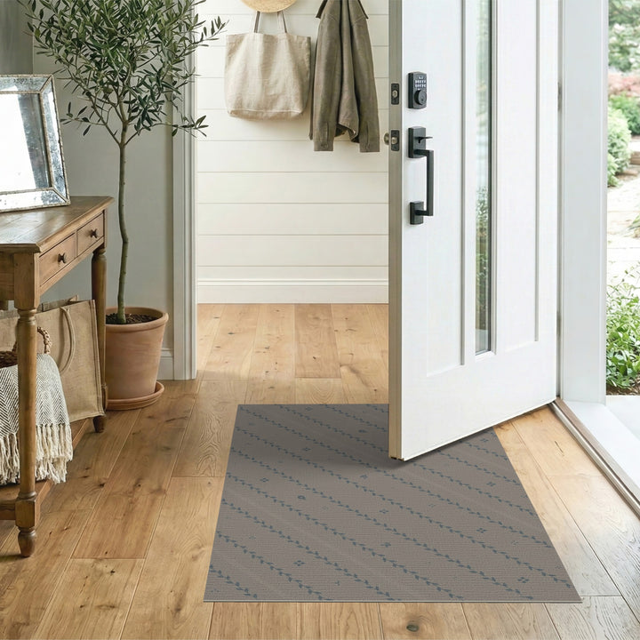Neutral Boho Vine Area Rug