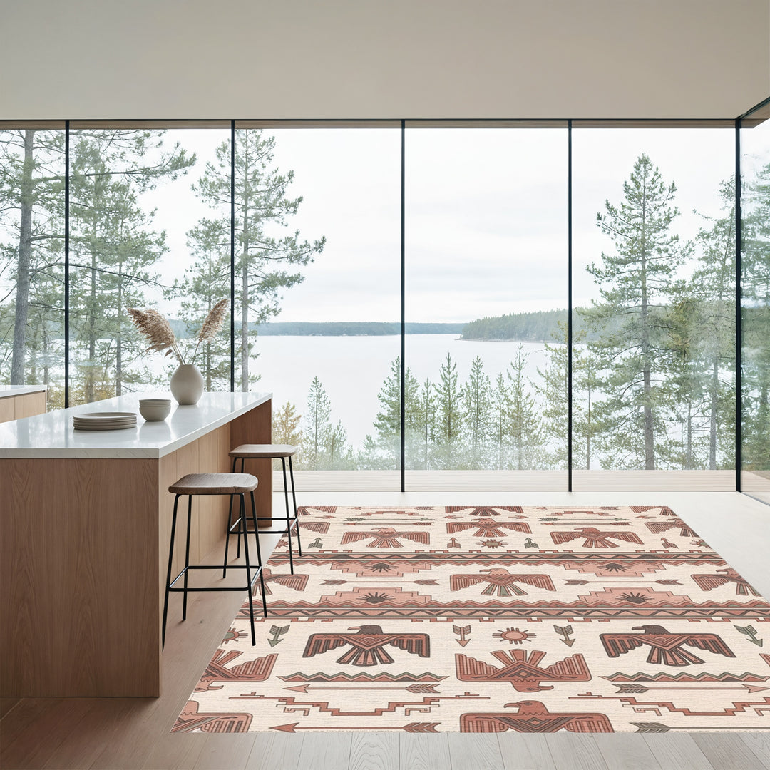 Desert Eagle Sun Arrow Rug