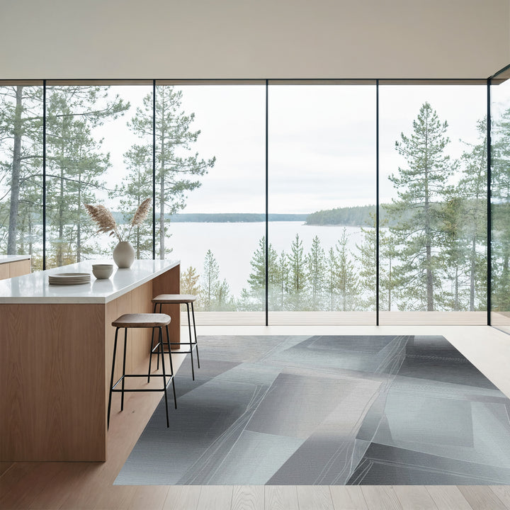 Geometric Shattered Shards Rug