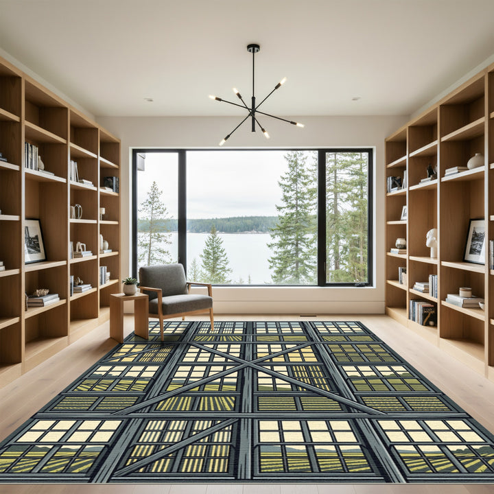 Architectural Grange Field Landscape Rug