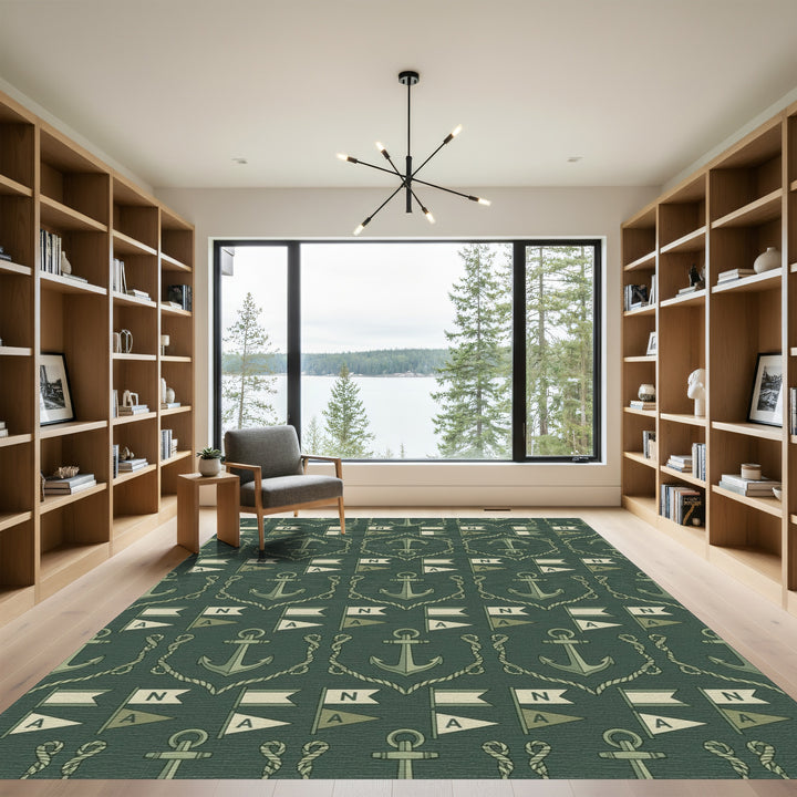 Nautical Flags And Anchors Rug
