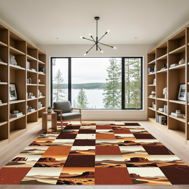 Desert Monolith Sand Dune Tapestry Rug