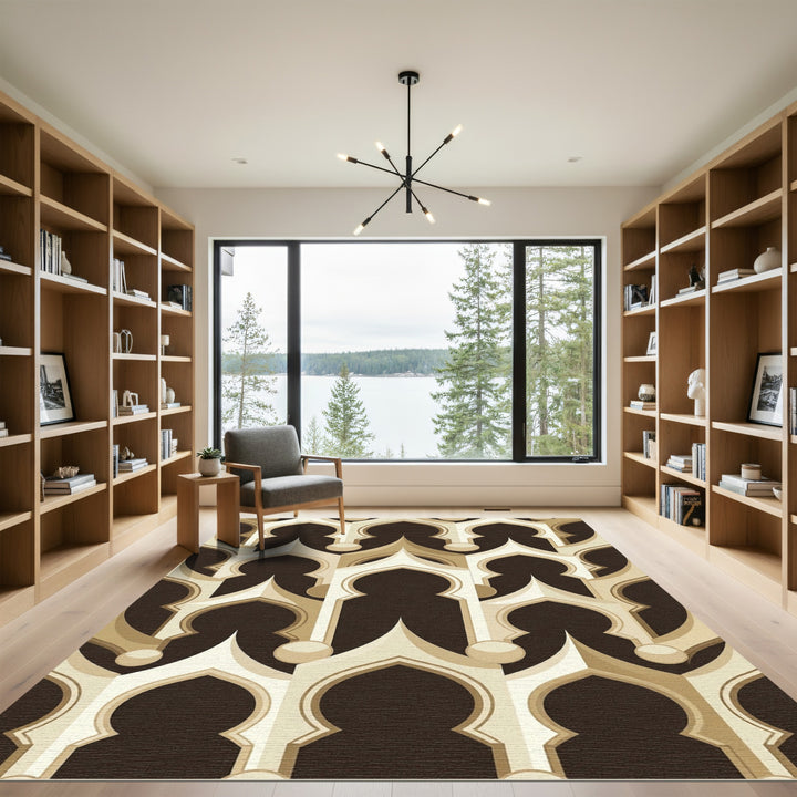 Geometric Arabian Archway Rug