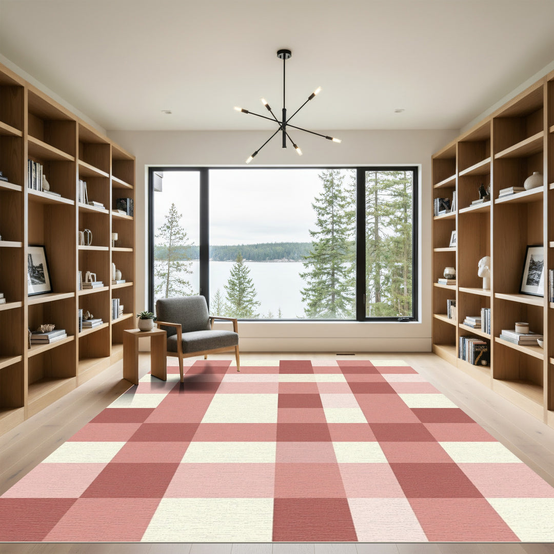 Classic Gingham Buffalo Check Rug