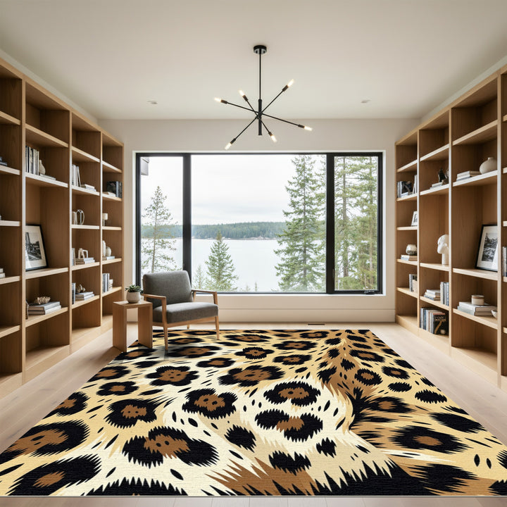 Wild Animal Spots Cheetah Rug