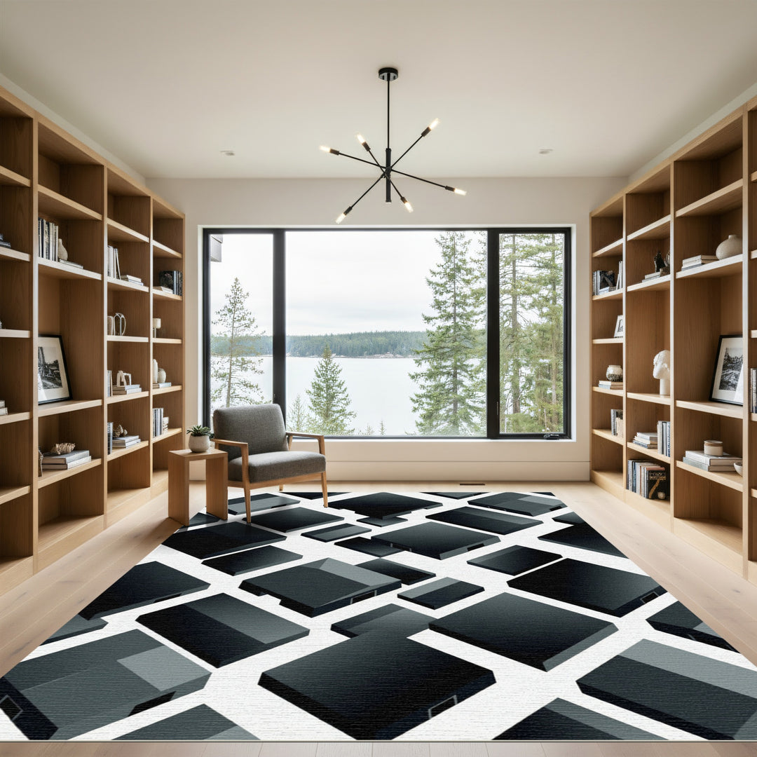 Monochromatic Isometric Cubes Rug