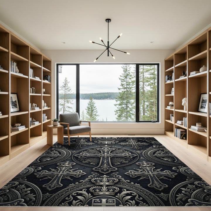 Ornate Cross Regal Rug
