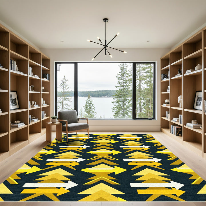 Golden Arrow Assemblage Rug