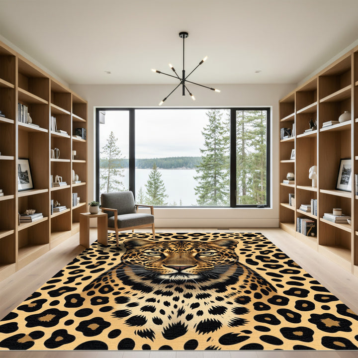 Bold Leopard Spot Rug