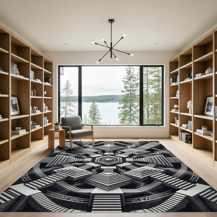 Monochromatic Geometric Steps Rug