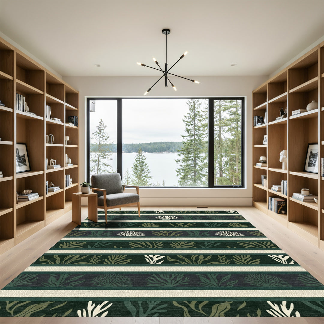 Marine Seaweed Rug