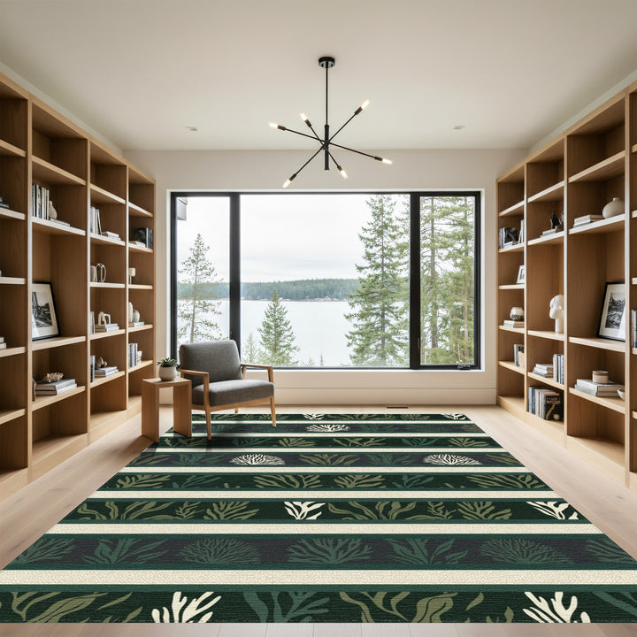 Marine Seaweed Rug
