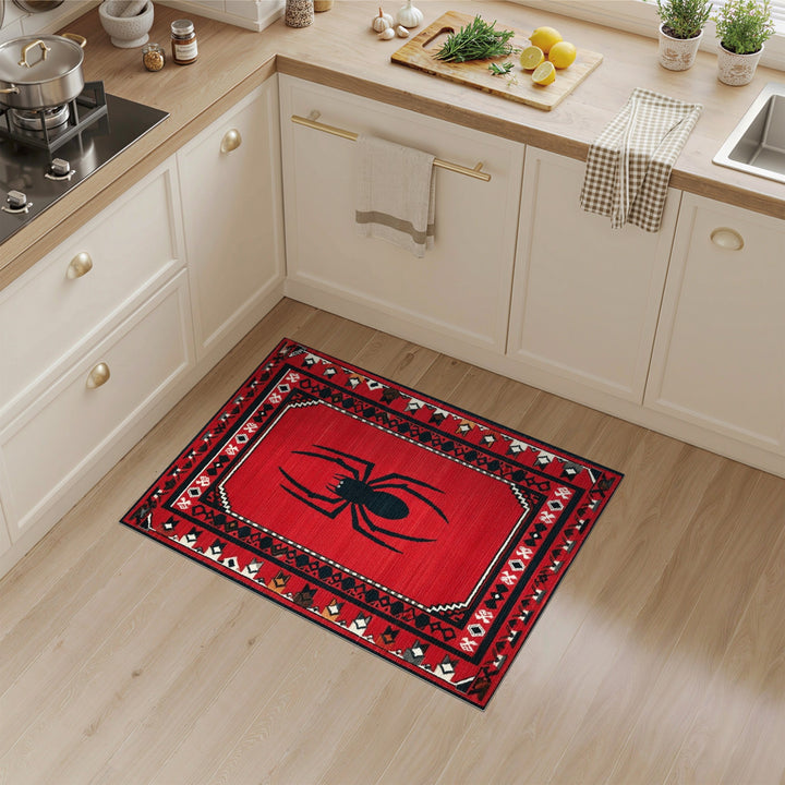 Red Spider Heritage Tribal Area Rug