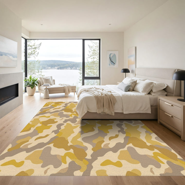 Desert Camo Organic Blotches Rug