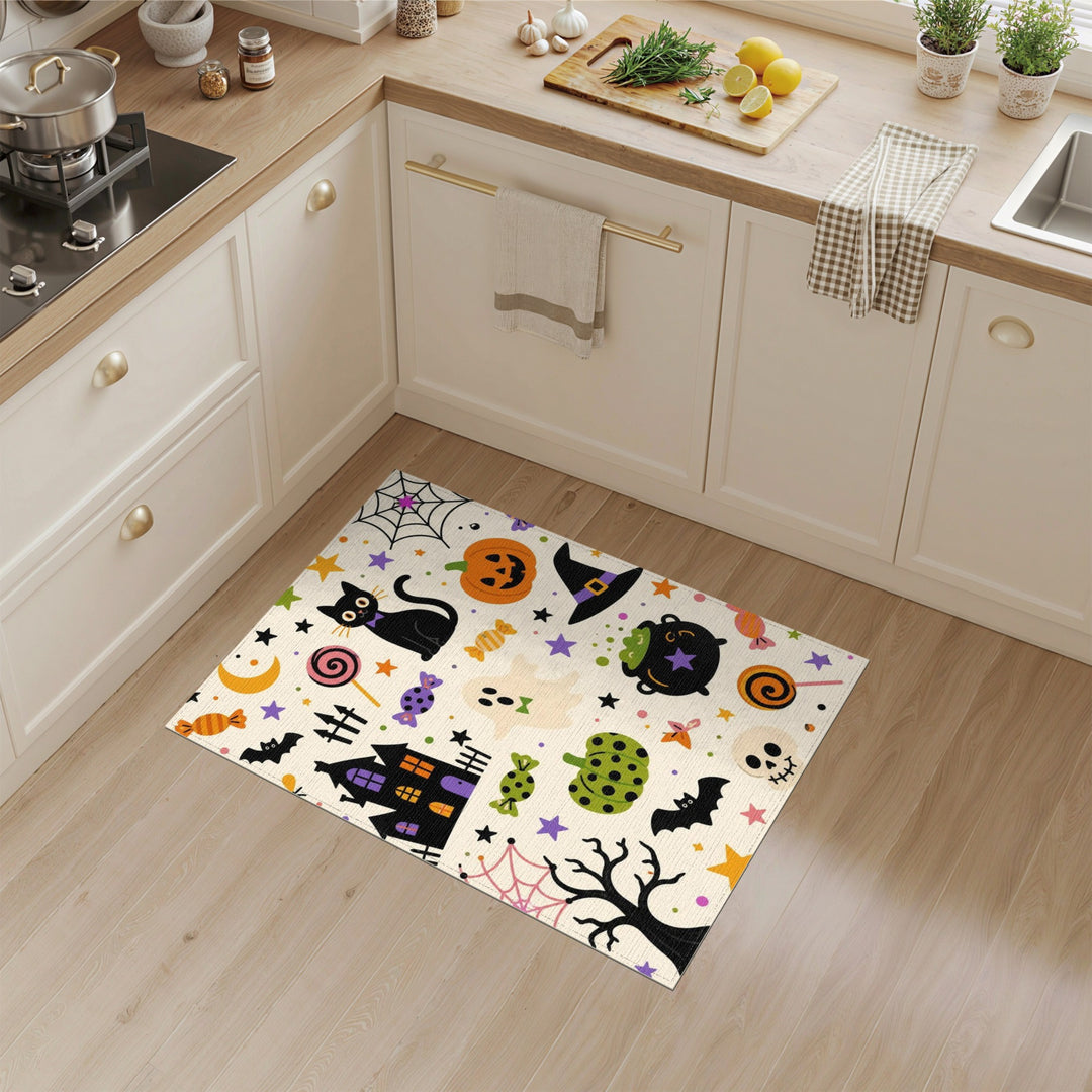 Halloween Kids Cartoon Area Rug