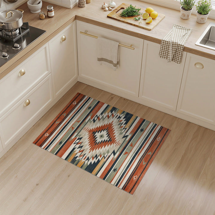 Southwestern Geometric Area Rug