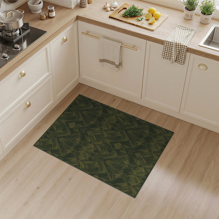 Green Mountain Forest Area Rug