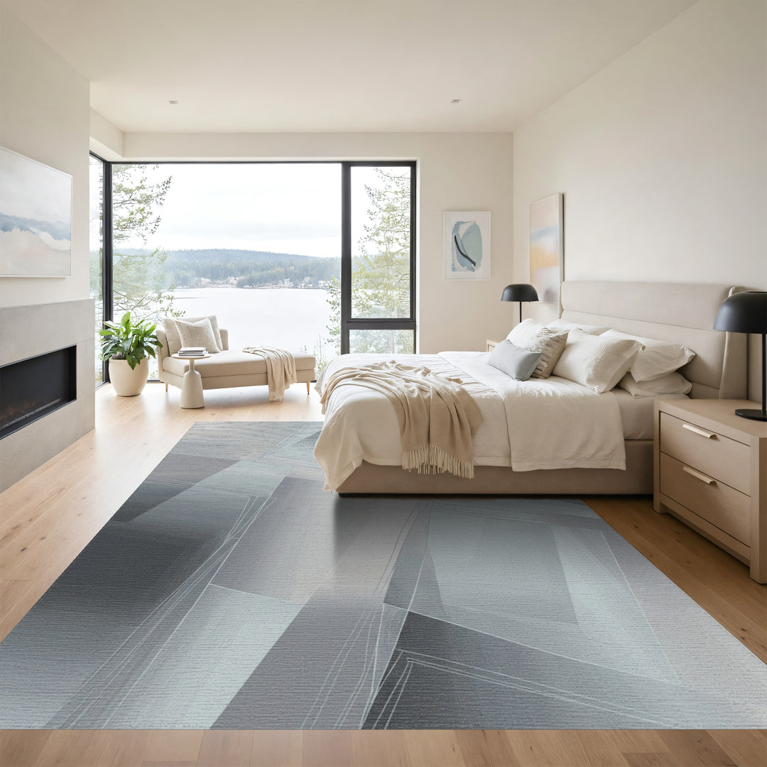 Geometric Shattered Shards Rug