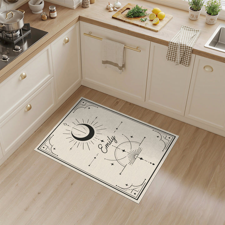 Emily Celestial Moon Area Rug
