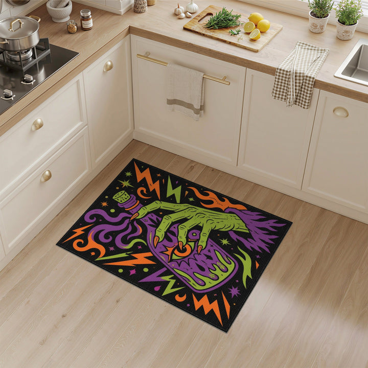 Mystic Eye Potion Hand Area Rug