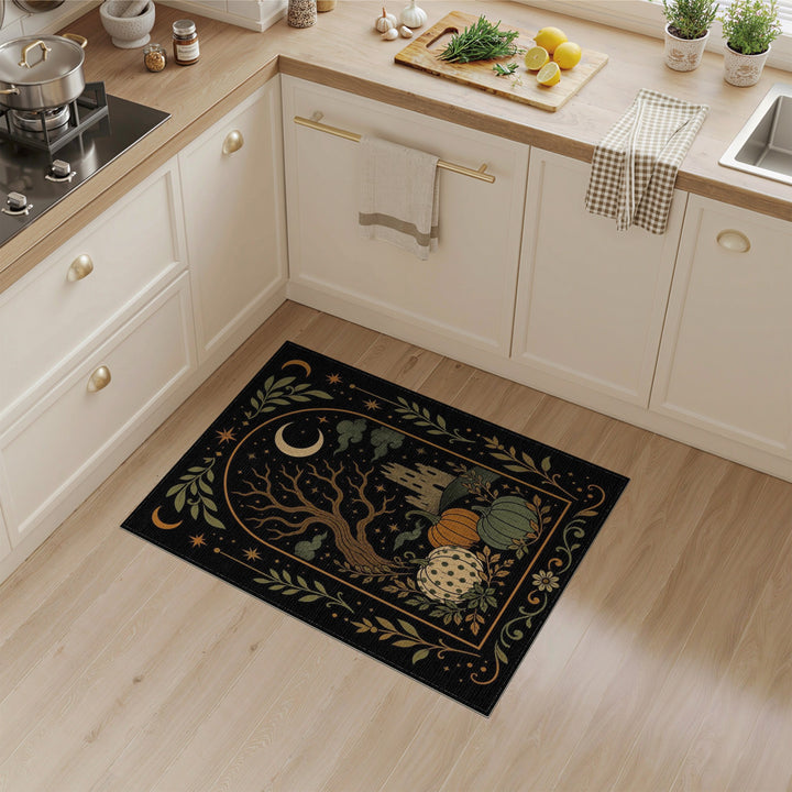 Enchanted Pumpkin Castle Area Rug