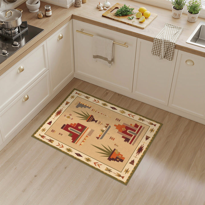 Southwestern Pueblo Geometric Area Rug