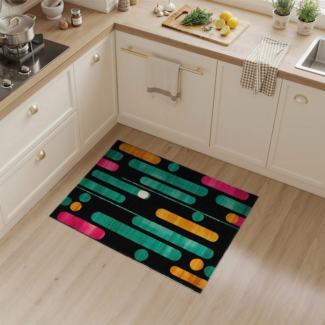 Vibrant Geometric Area Rug