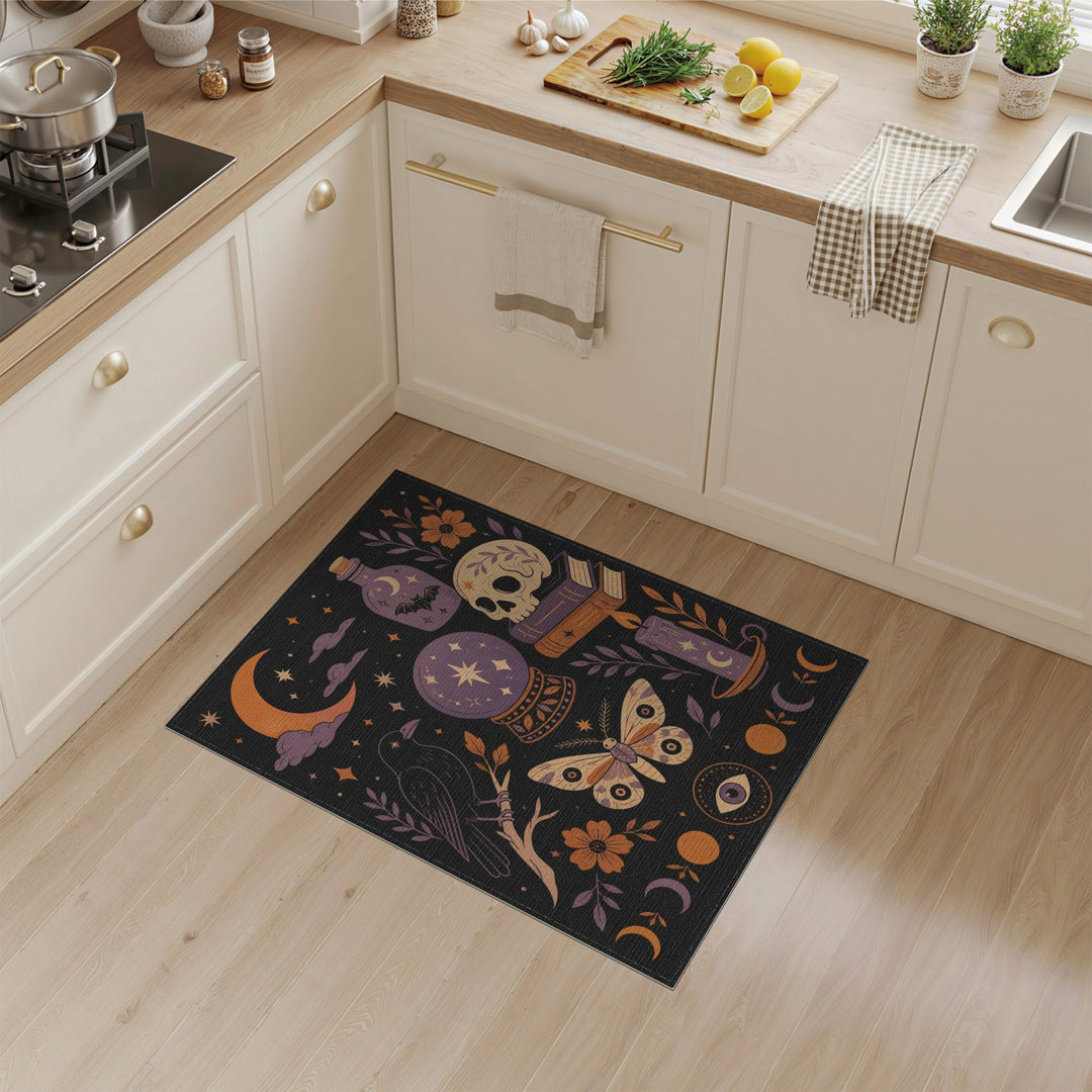 Mystic Purple Boho Area Rug