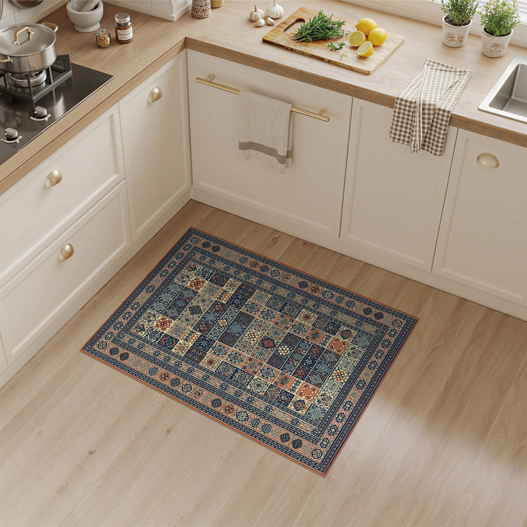 Traditional Persian Multi-Color Area Rug