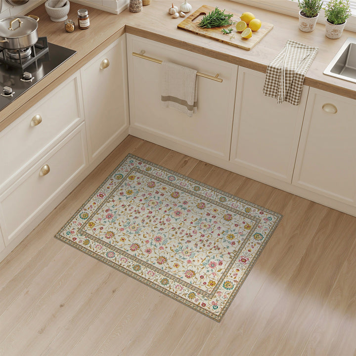 Vintage Floral Area Rug