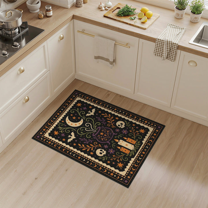 Multi-color and Patterns Mystic Cauldron Area Rug