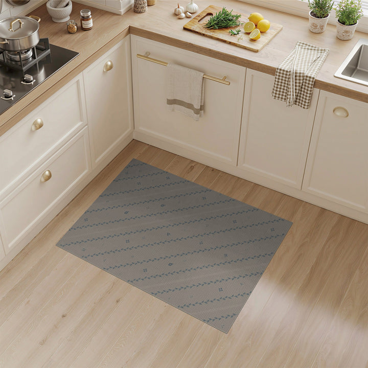 Neutral Boho Vine Area Rug