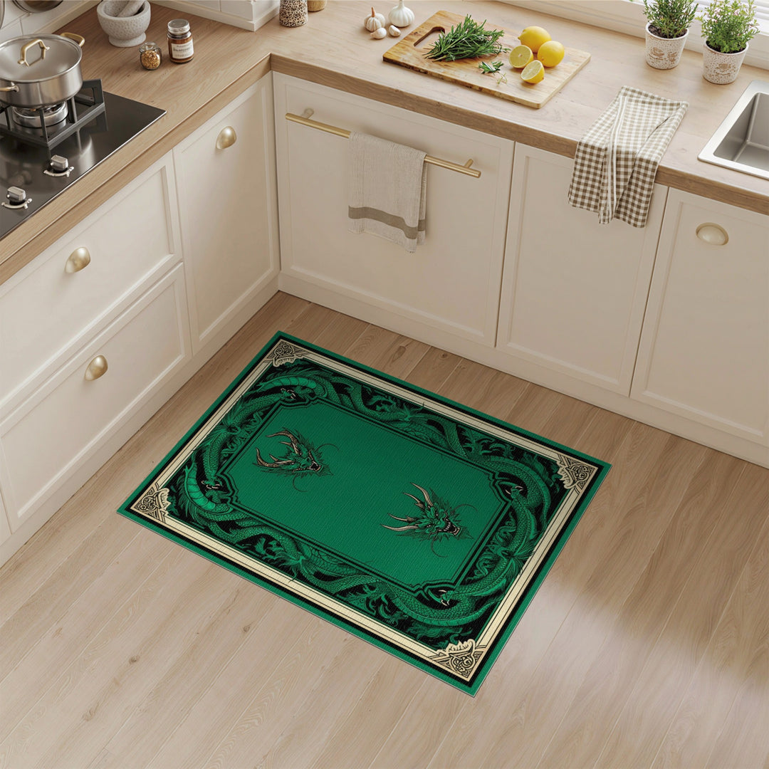 Green Dragon Heritage Area Rug