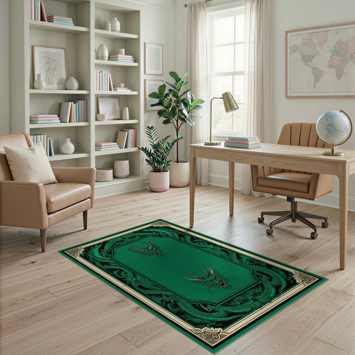 Green Dragon Heritage Area Rug
