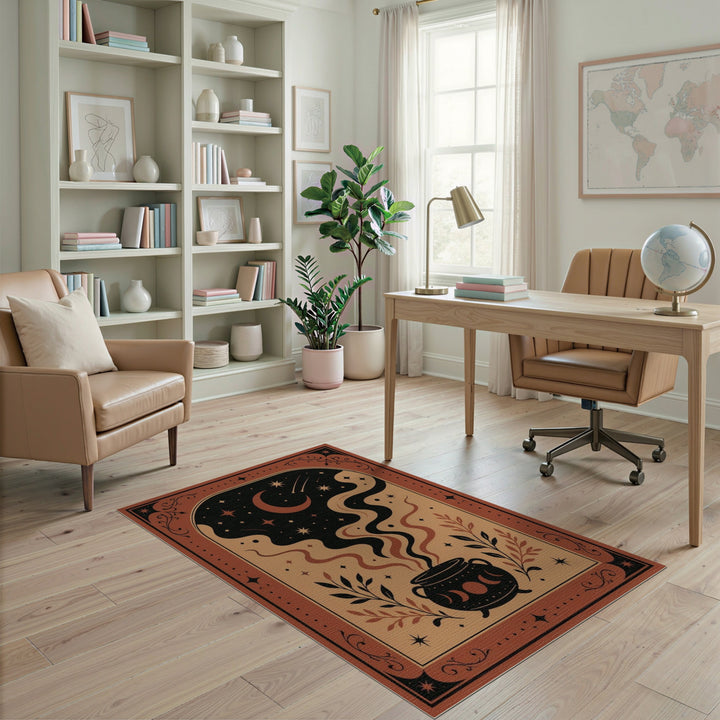 Mystic Cauldron Celestial Area Rug