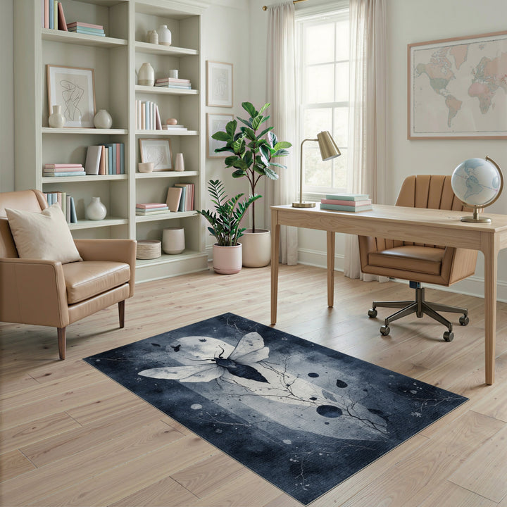 Mystic Moth Area Rug