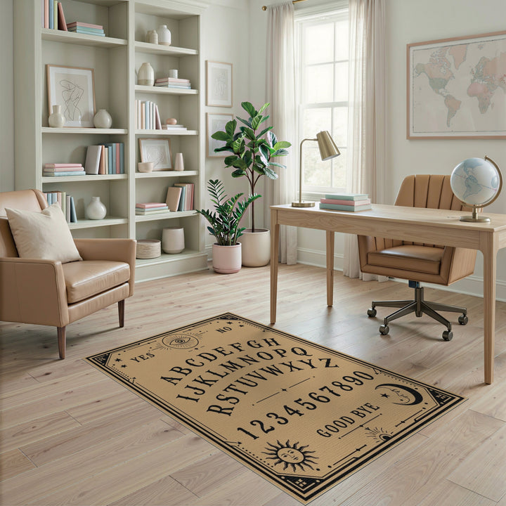 Vintage Ouija Board Area Rug