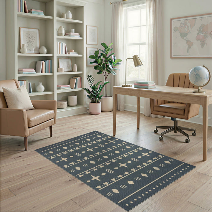 Heritage Tribal Blue Heritage Tribal Area Rug