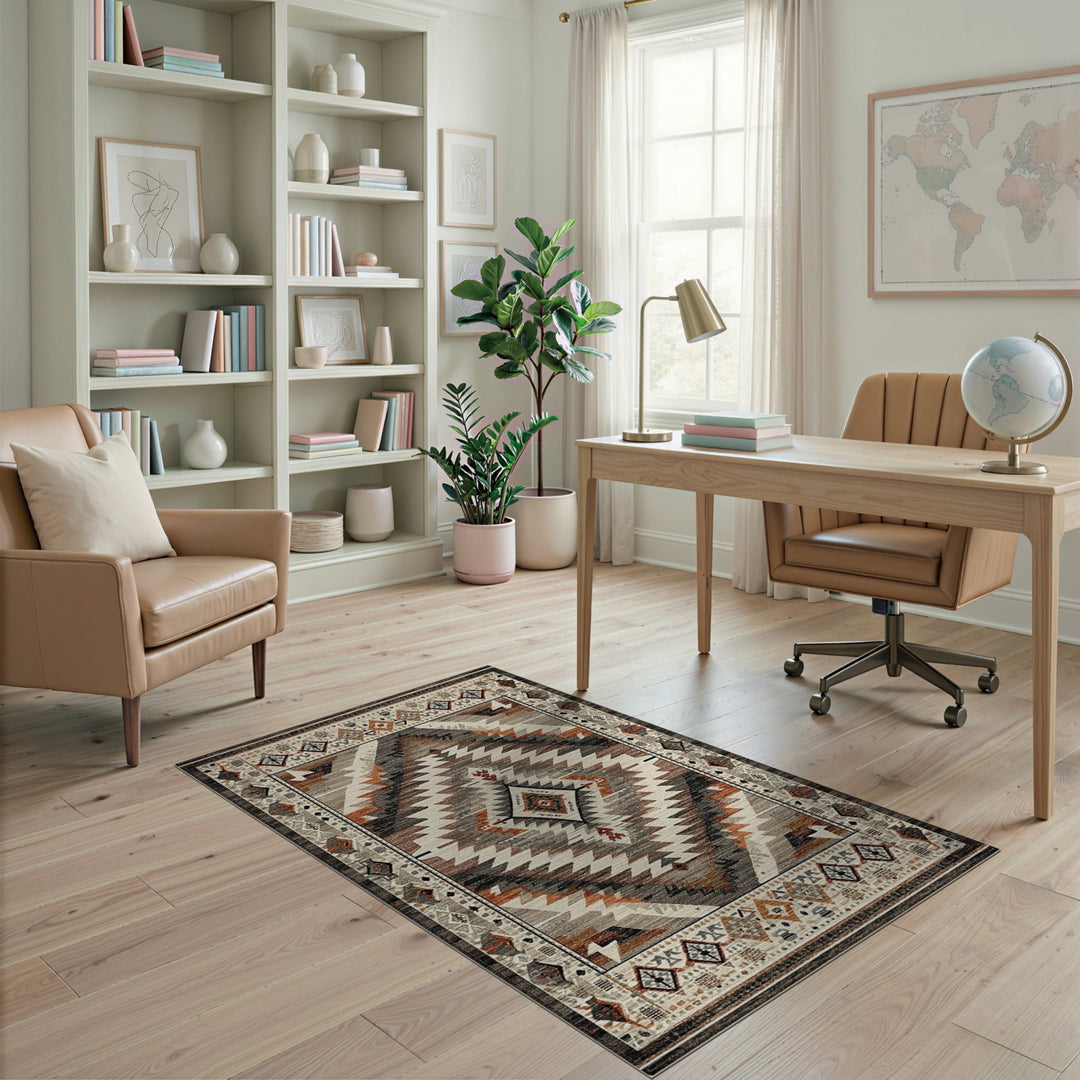 ODIKA Southwestern Geometric Area Rug
