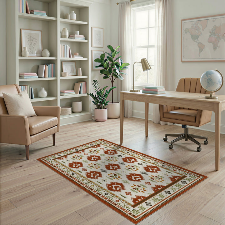 Heritage Tribal Lion Area Rug