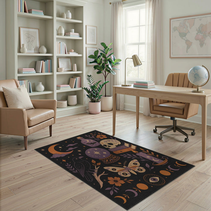 Mystic Purple Boho Area Rug