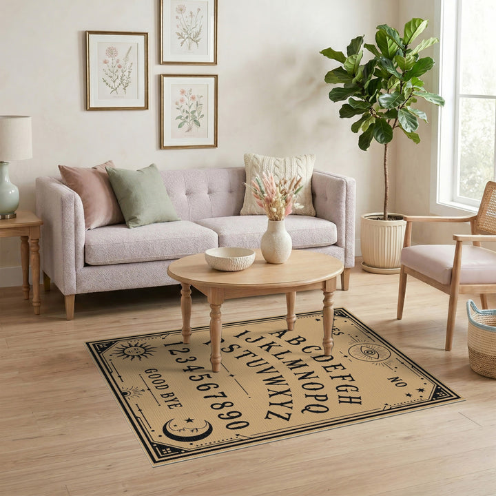 Vintage Ouija Board Area Rug