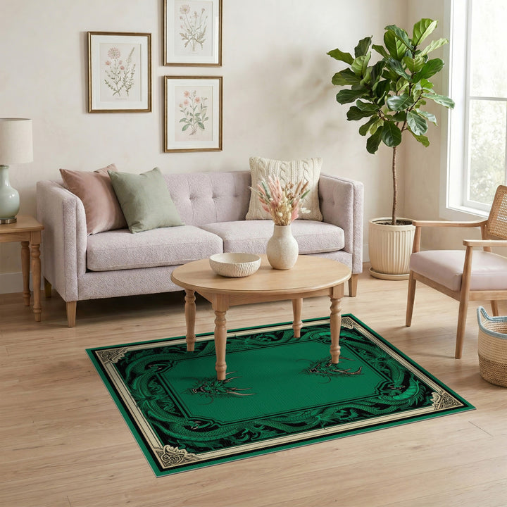 Green Dragon Heritage Area Rug
