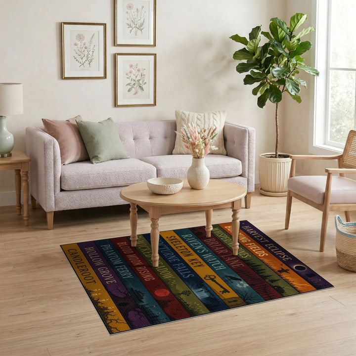 Harvest Eclipse Multi-Color Striped Area Rug